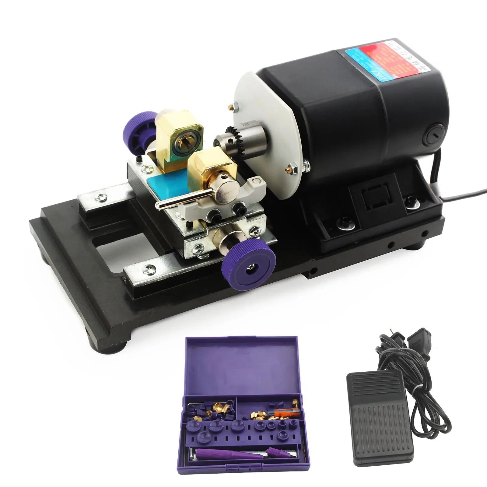 Jewelry Making Machines - プロフェッショナルパール＆ジェムストーンボール盤 | ジュエリー作成用の高速精密穴パンチツール | 110V/220