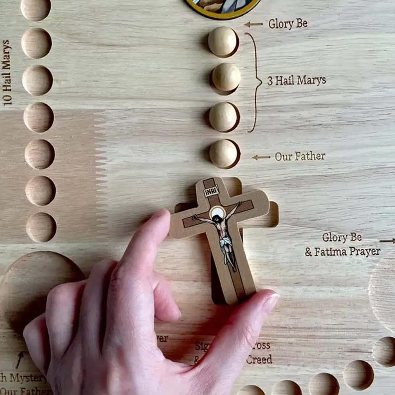 大人と子供のための木製のrosaryビーズボード,54のカラ - Jewelry Making Board のレビューと価格