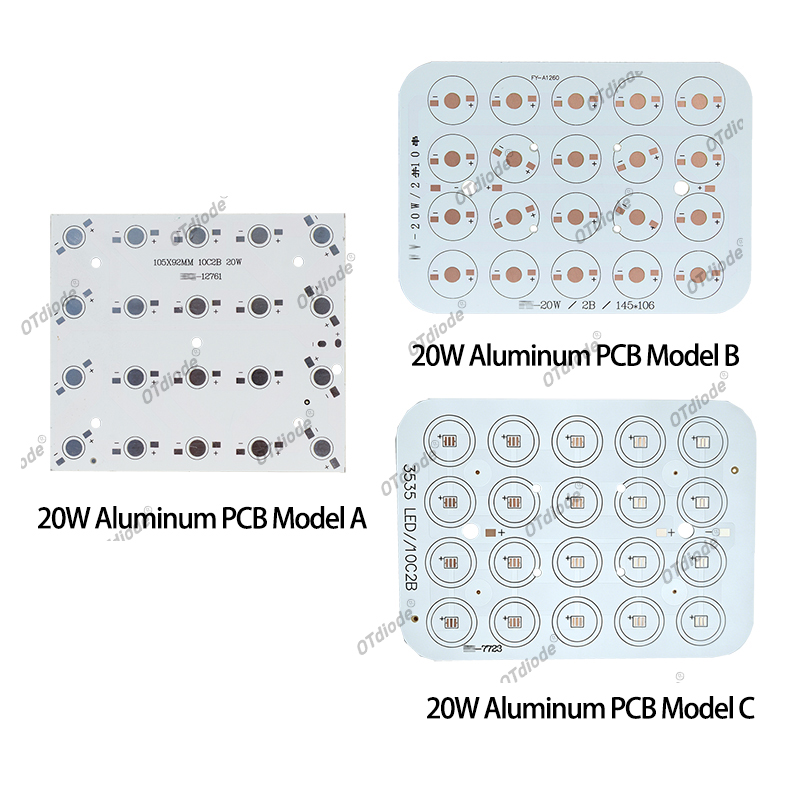 LEDアルミベースプレートPCB基板対応1W 3W 5W 3 - Jewelry Making Board のレビューと価格