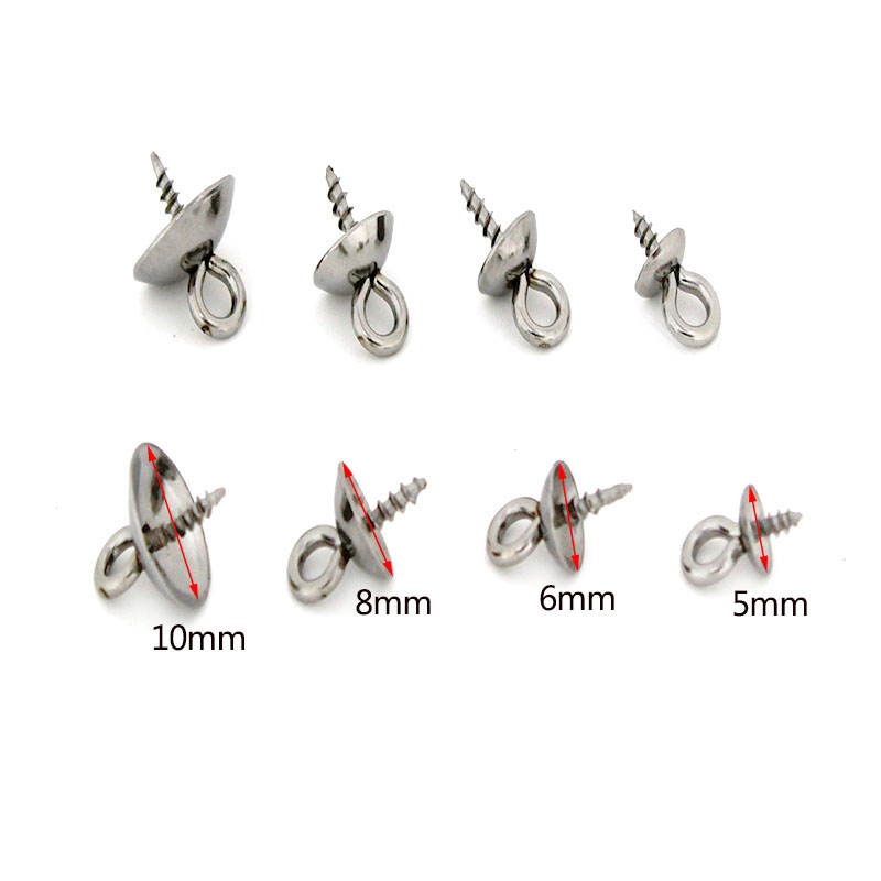 20個入り ステンレス製クラスプ フック スクリューアイピン - Jewelry Making Drill のレビューと価格