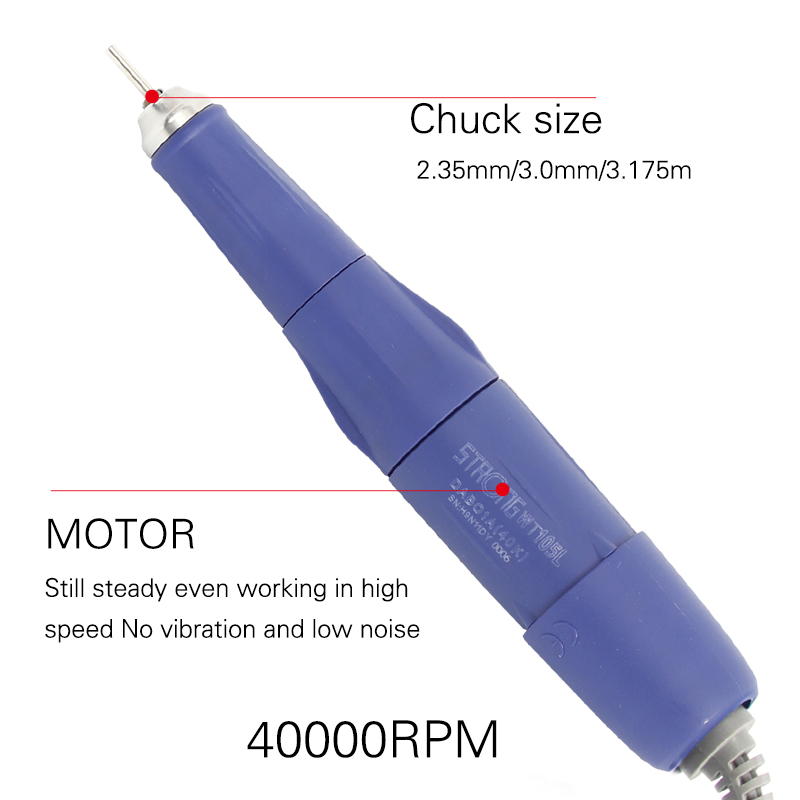 電気マイクロモーター付きネイルドリルハンドル,ハンドブラシ, - Jewelry Making Drill のレビューと価格