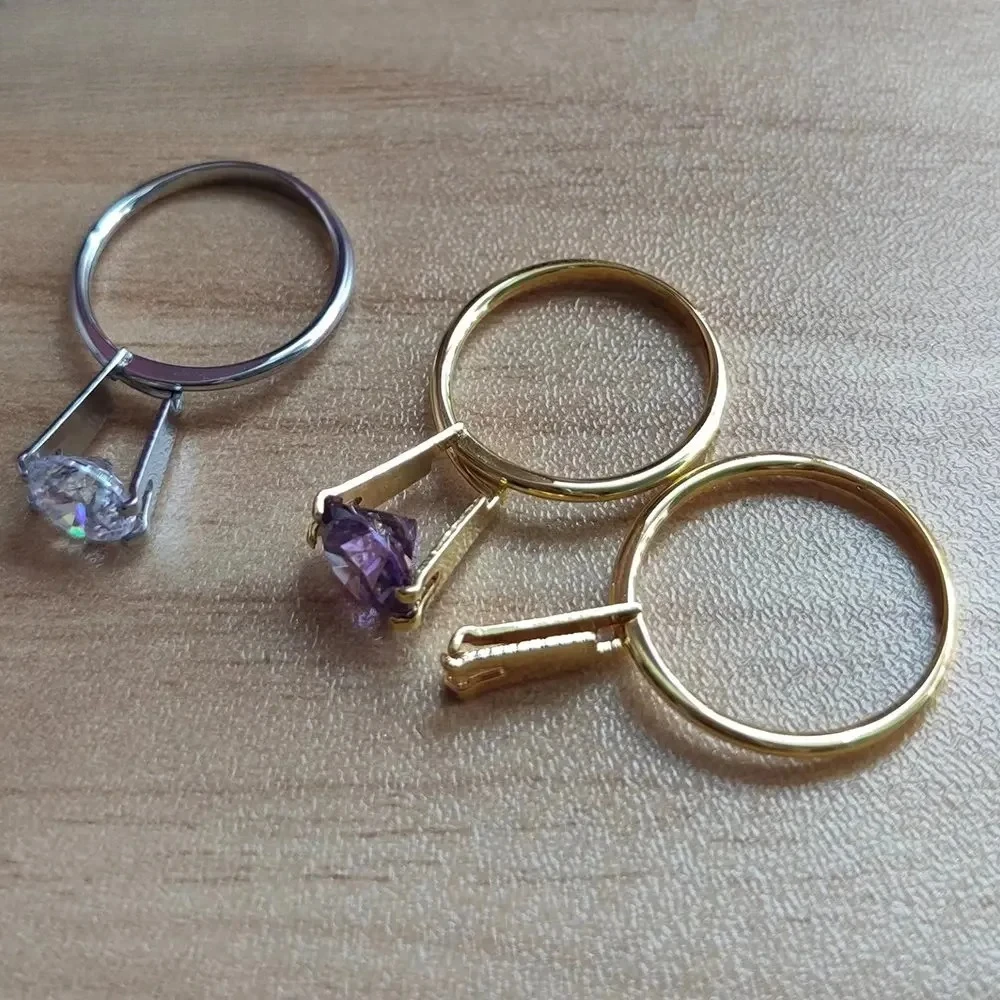 調整可能な4本爪の宝石ピンセット、丸型ダイヤモンド保持爪ツー - Jewelry Making At Home のレビューと価格