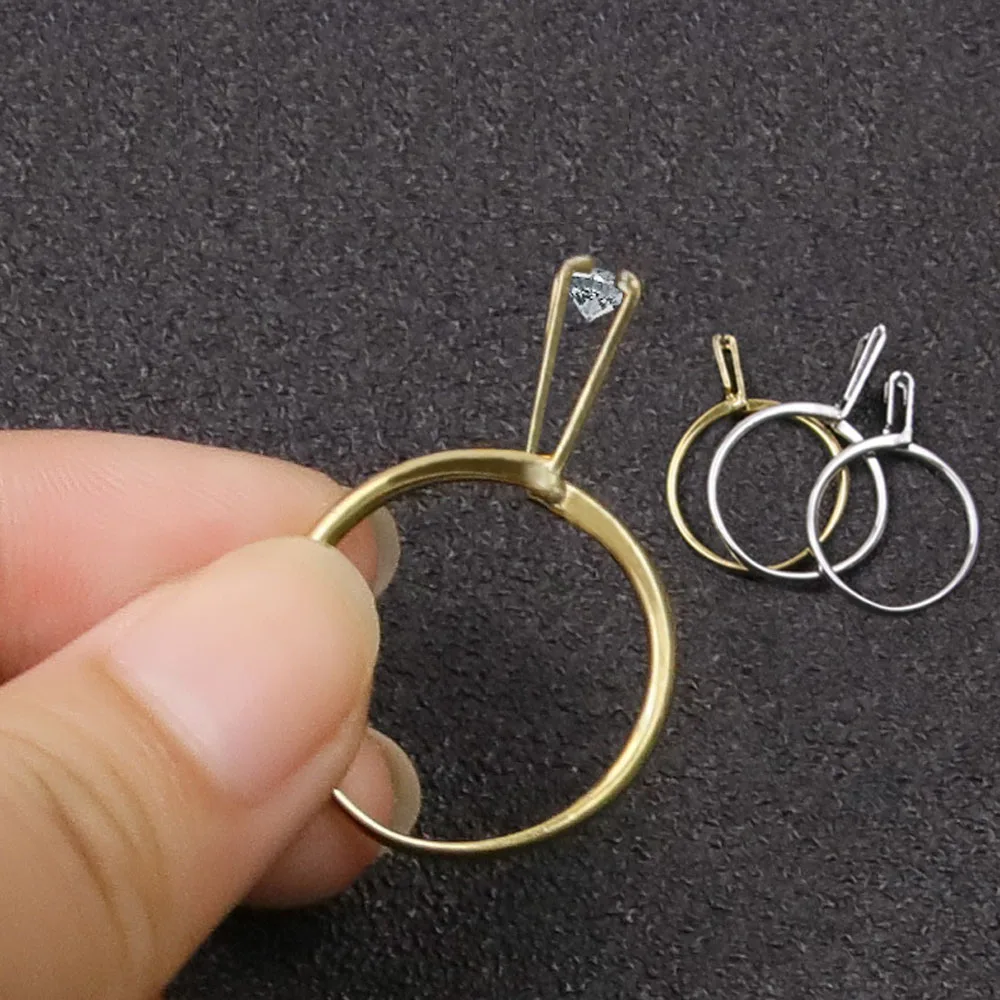 調整可能な4本爪の宝石ピンセット、丸型ダイヤモンド保持爪ツー - Jewelry Making At Home のレビューと価格