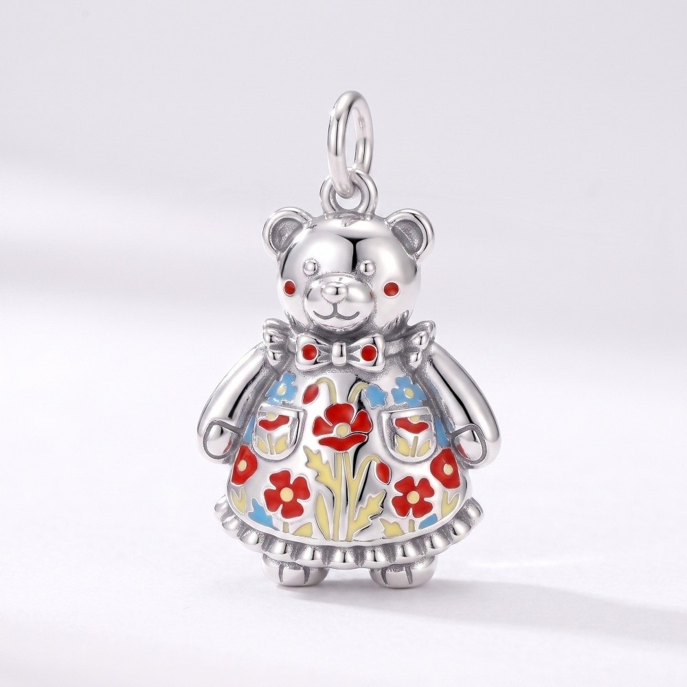 かわいいステンレス製の漫画風ペンダント。ミニチュアの英国をテ - Jewelry Making London のレビューと価格