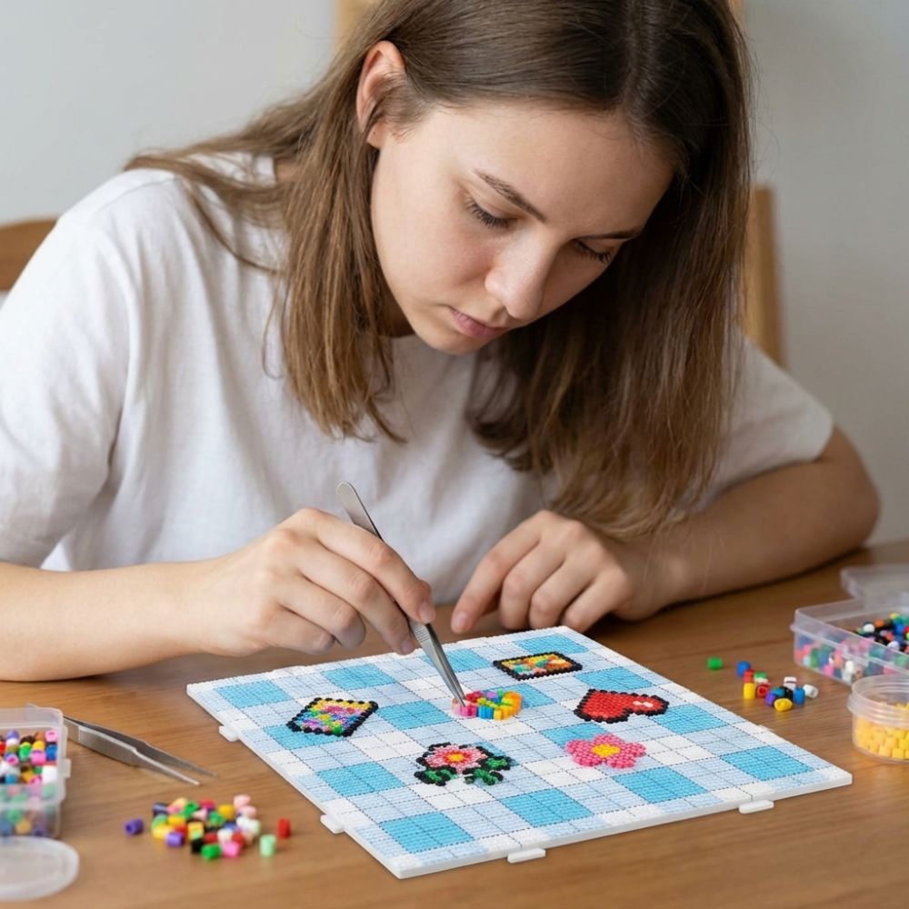 78x78ピンヒューズビーズペグボード2.6mmビーズDIY - Jewelry Making Board のレビューと価格