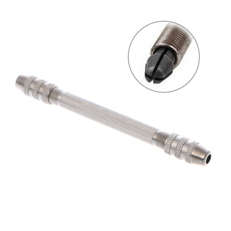 ダブルエンドピン万力diyハンドドリルピン万力樹脂ドリルツー - Jewelry Making Drill のレビューと価格