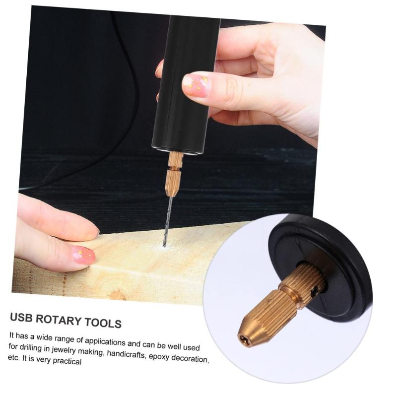 【USB電源式ミニポータブル電動ドリル、3種類のドリルビット - Jewelry Making Drill のレビューと価格