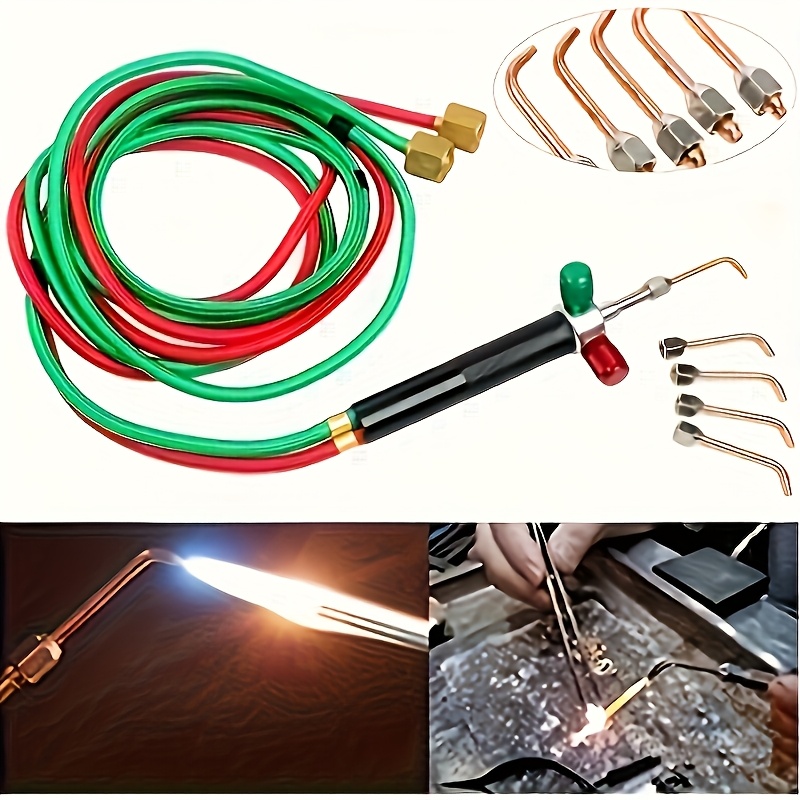 5チップ酸素溶接トーチキット、ジュエリー作成用、高温火炎ガン - Jewelry Making Torch のレビューと価格