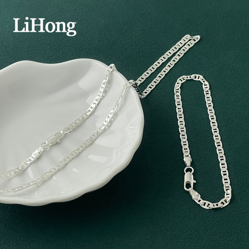 LihongWholesale メンズ 925 スターリング - Lobster Clasp Silver のレビューと価格